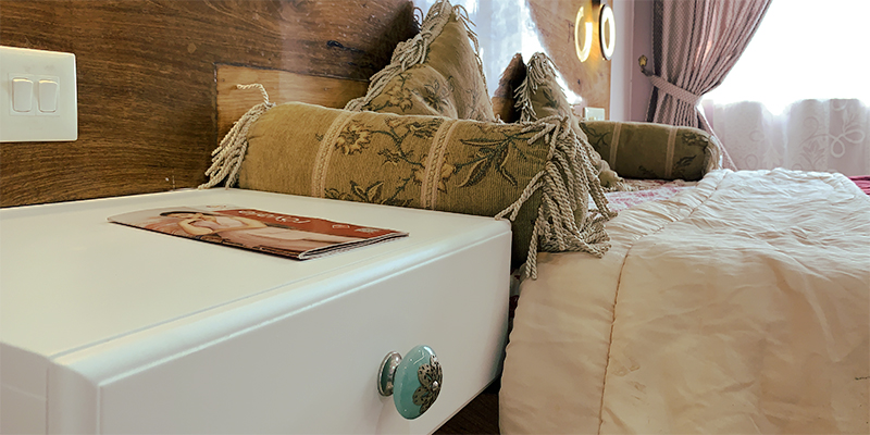 Bedroom Fabric details